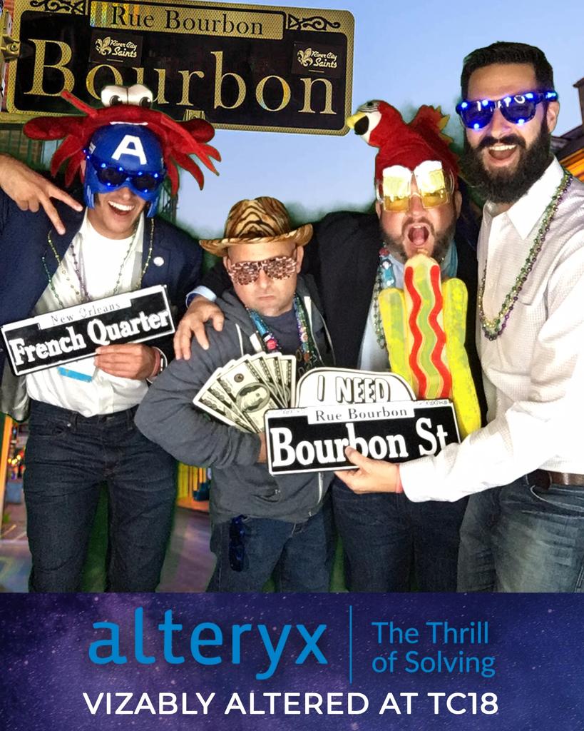 michaelperillo's tweet photo. #NOLA AFTER HOURS #Alteryx #ThrillOfSolving #vizablyaltered #analytics @AndrewDataKim @HRPeopleAnalyst @VIZMIXER @MardiGrasWorld https://t.co/MReym67A9H