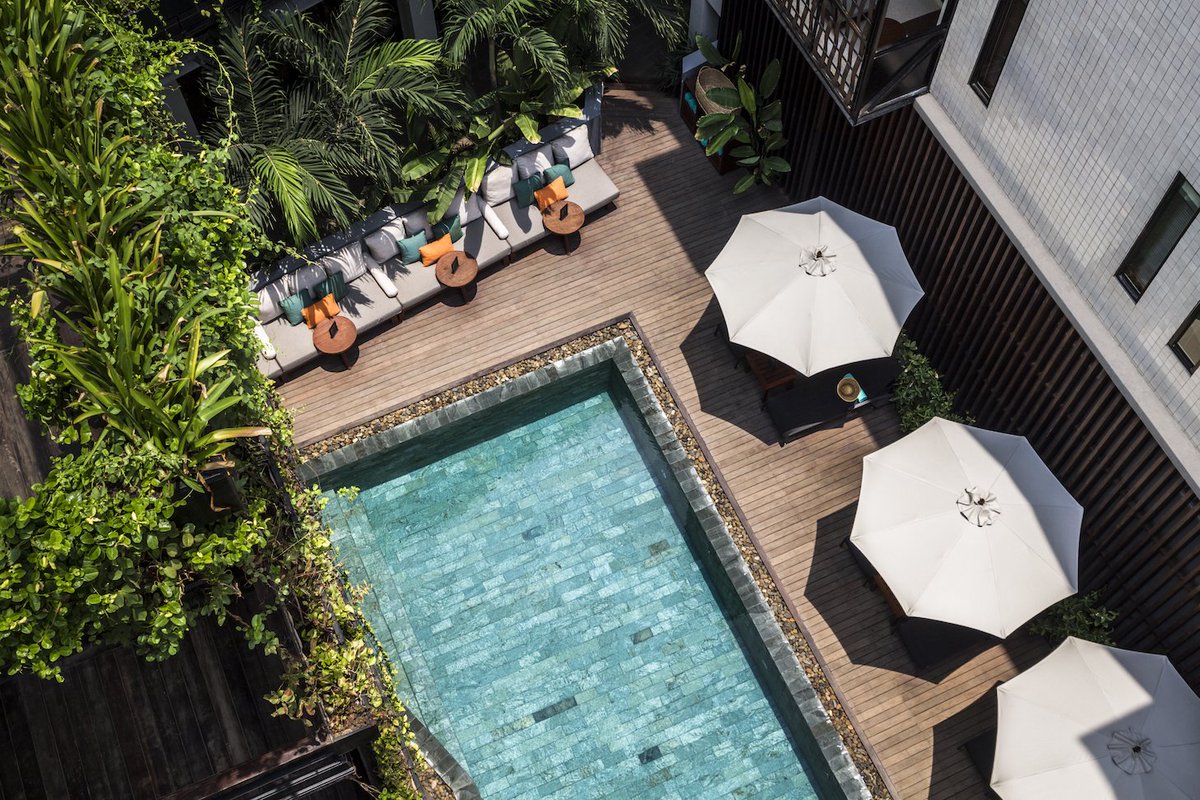 Inspired by nature and Cambodia's rich heritage of traditional arts, The Aviary Hotel is a sophisticated yet modern urban boutique hotel in the center of town. Use booking code RETREAT2018 to get exclusive access to <a href="/sm_aviary/">The Aviary Hotel</a>'s Siem Reap Retreat package: theaviaryhotel.com.