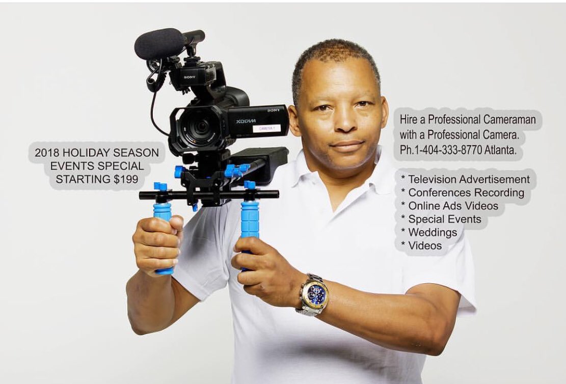 thee_agency's tweet photo. EVERYONE NEEDS VIDEO CONTENT TO PROMOTE THEIR BUSINESSES, TALENT, PRODUCTS AND SERVICES..HOLIDAY SPECIAL . STARTING $199
Hire A Professional with Professional Equipment.That’s AFFORDABLE #atlanta #atlantahairstylist #atlantapride #atlantabraids #atlantahair #atlantaphotographer https://t.co/ndpaN5NdpX