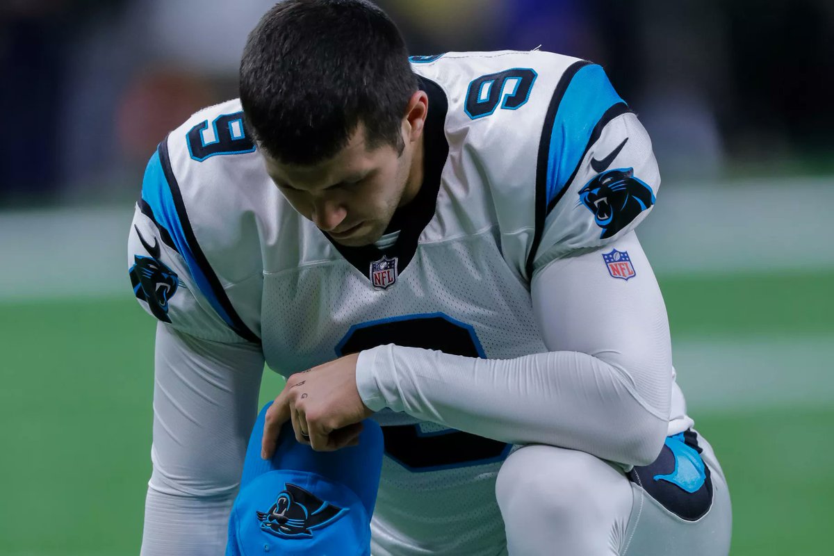 KickerLeague's tweet photo. For the second week in a row, it has got to be Graham Gano. @GrahamGano was 1/2 on XPs, making this a second week in a row with a missed XP. Additionally, over the last two weeks, Gano has averaged -0.9 points. 

We're not mad, just disappointed. https://t.co/g4rW0vTzP2
