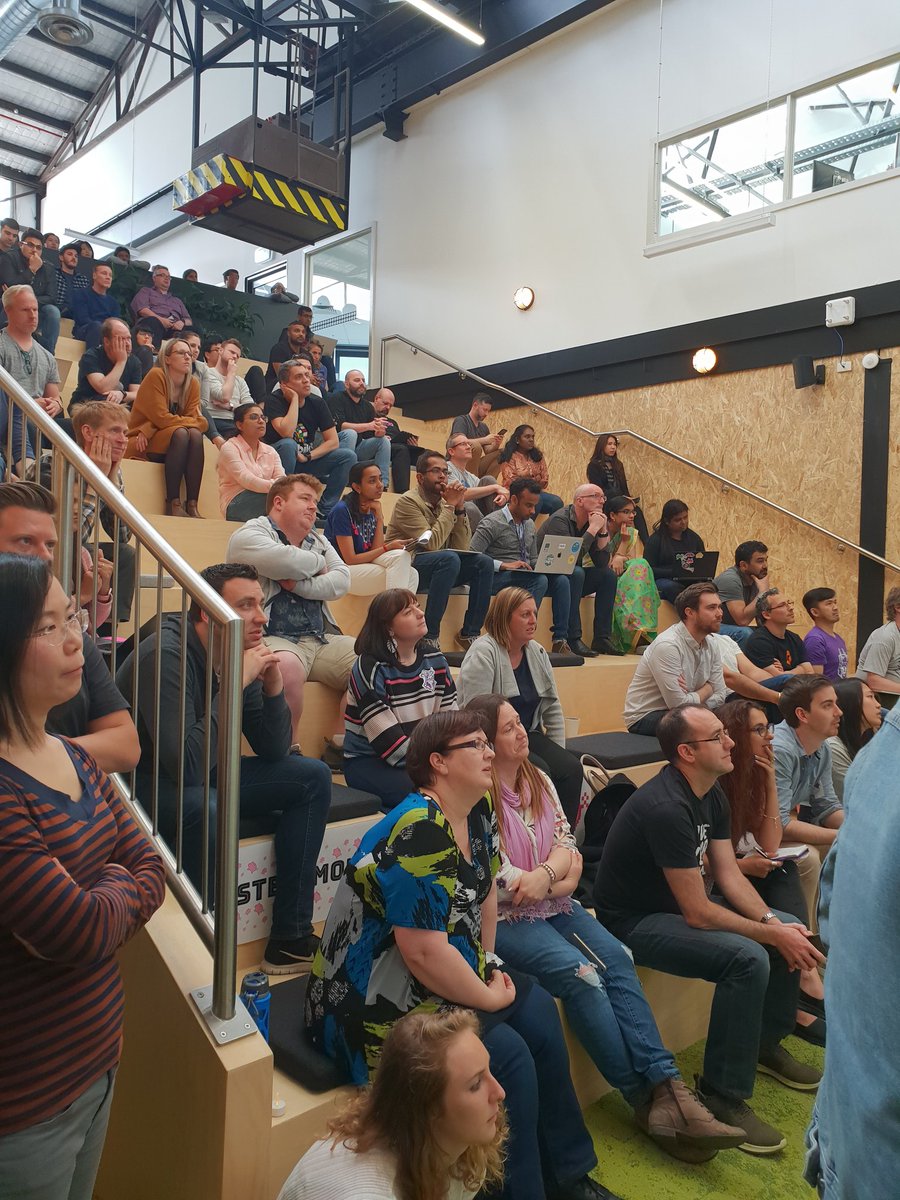 MYOB's tweet photo. #myobhackday presentation time at our #Cremorne office! Can't wait to hear all the amazing ideas that our awesome teams came up with! π https://t.co/V3JK3ORkjU