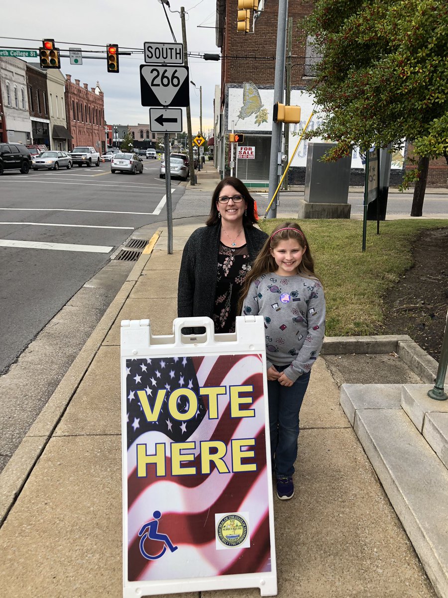 ElectMaryAlice's tweet photo. We voted today! Alexia was my fabulous helper! Would love to see pics of voters! https://t.co/9xp8rsNPAA