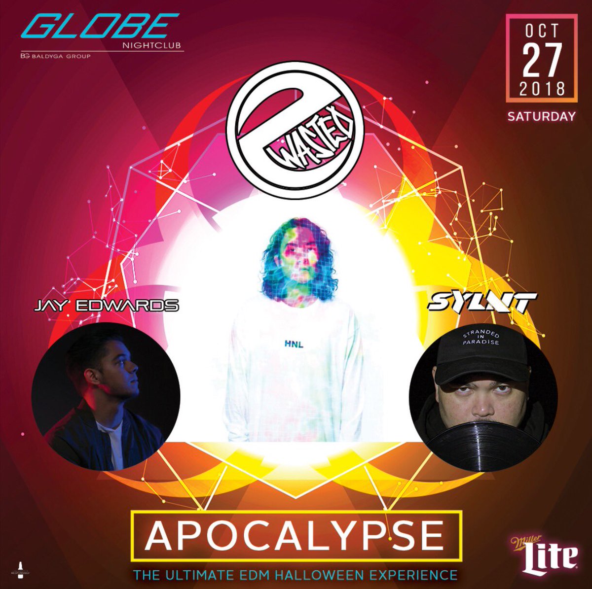 MillerLiteGuam's tweet photo. APOCALYPSE!!!! Tomorrow night, the Globe will be racing all night!! Have you gotten your tickets yet?! RT IF YOURE GOING! https://t.co/FyWgya3y41