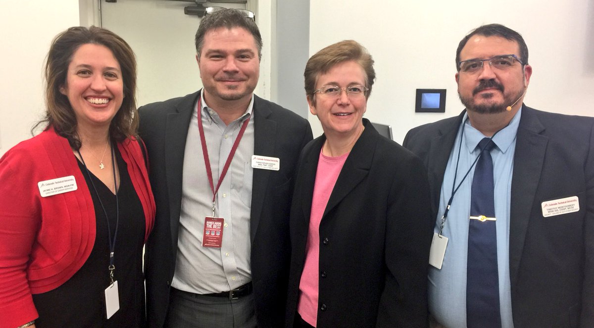 jaymehbrown's tweet photo. #Cyber #Synergy at CTU for #students #alumni and #community @ctuniversity @BethBraaten719 @SpringsBusiness @LogicCentral @Moore22Mercedes @jwalker719 #professionaldevelopment https://t.co/EDvDhWRyO1