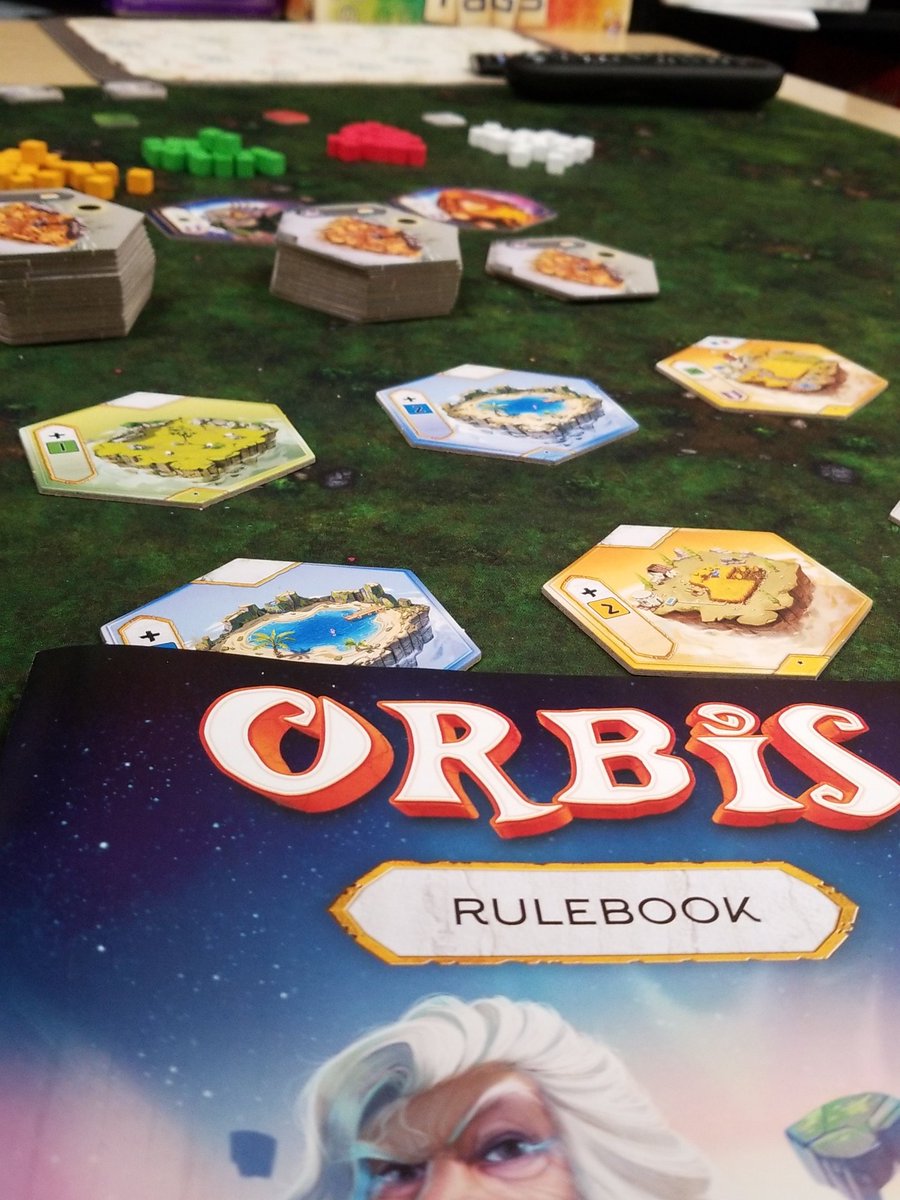Have you played #Orbis yet?!? Come in today to learn how! #gaming #boardgame #boardgames #tabletop #d12cafe #tinleypark