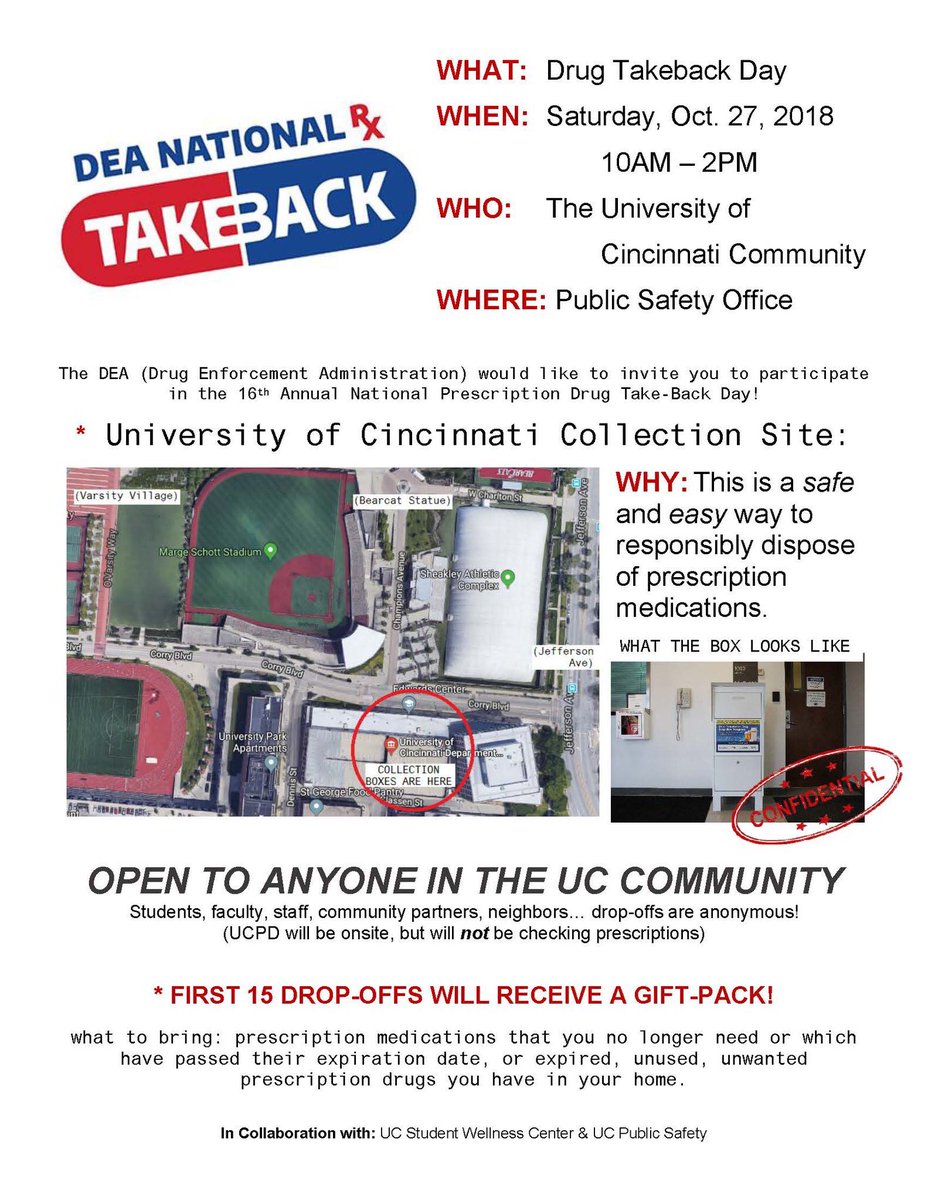 ⚠️This Saturday⚠️ bring any prescription medications that you’d want to easily and responsibly dispose!