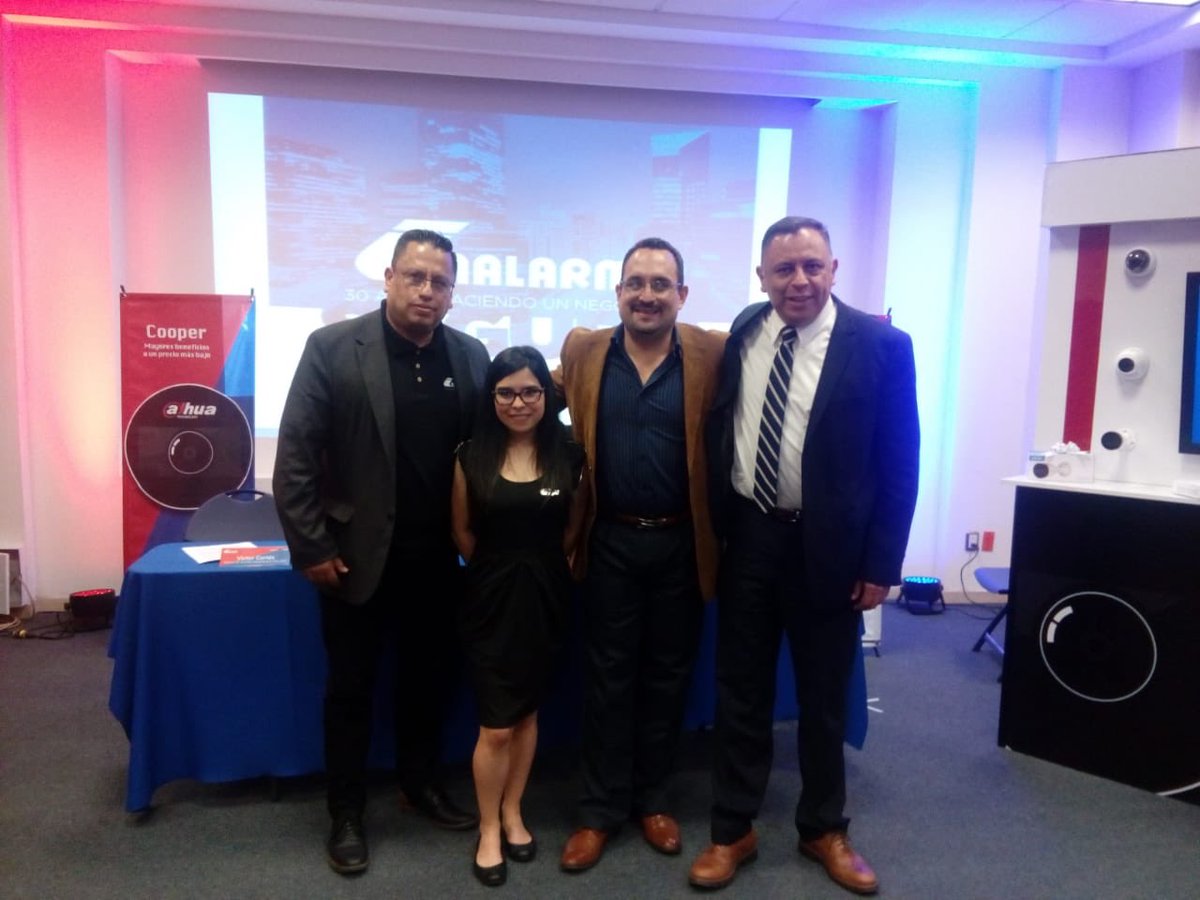 Dahua_Latam's tweet photo. #Dahua realiza lanzamiento de las nuevas líneas de producto #EZIP y #Cooper de la mano de nuestras mayorista Inalarm. https://t.co/TTpeMg4vZ7