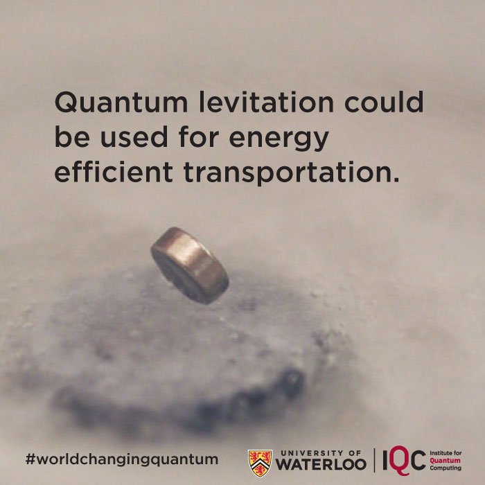 QuantumIQC's tweet photo. What's up with #quantum levitation anyways? #quantumTO @OntScienceCtr https://t.co/gcuXpuLykz https://t.co/F598YKprgP