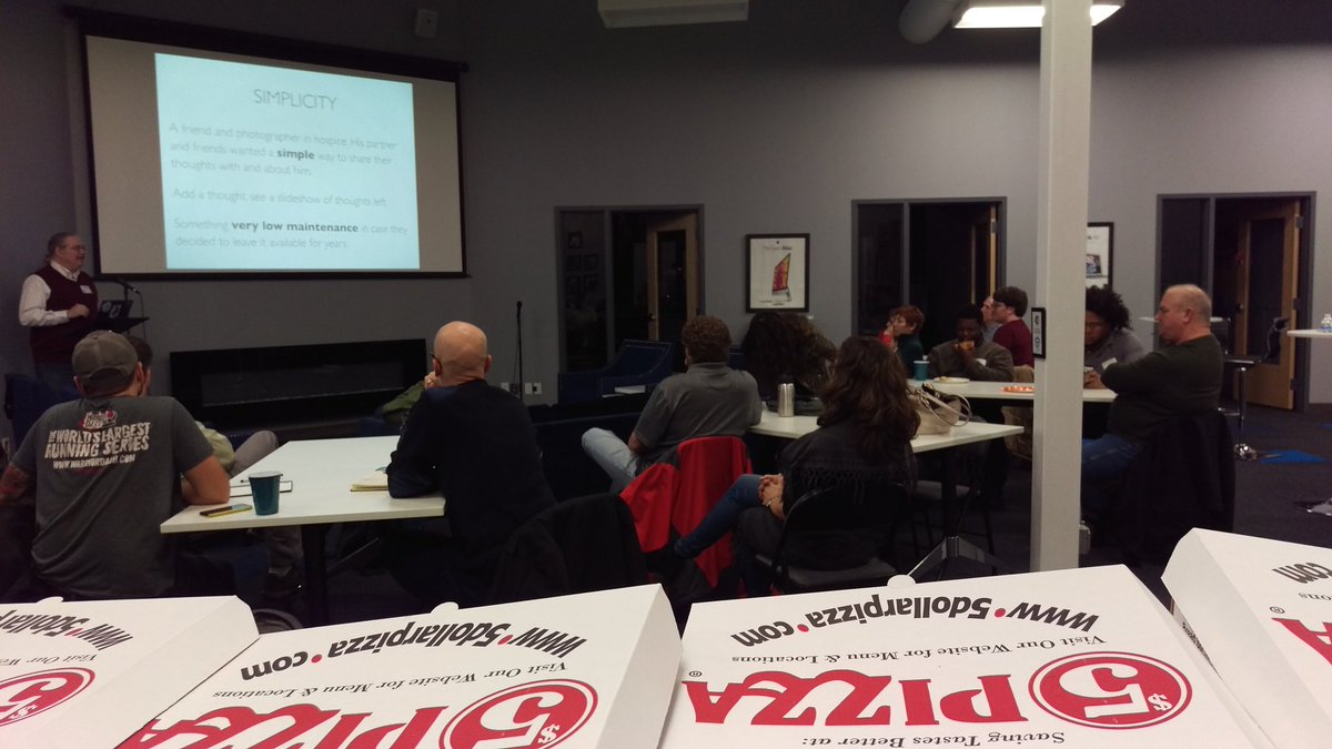 mspwordpress's tweet image. A huge thank you to @LuminFire for hosting our meetups and keeping us well fed!