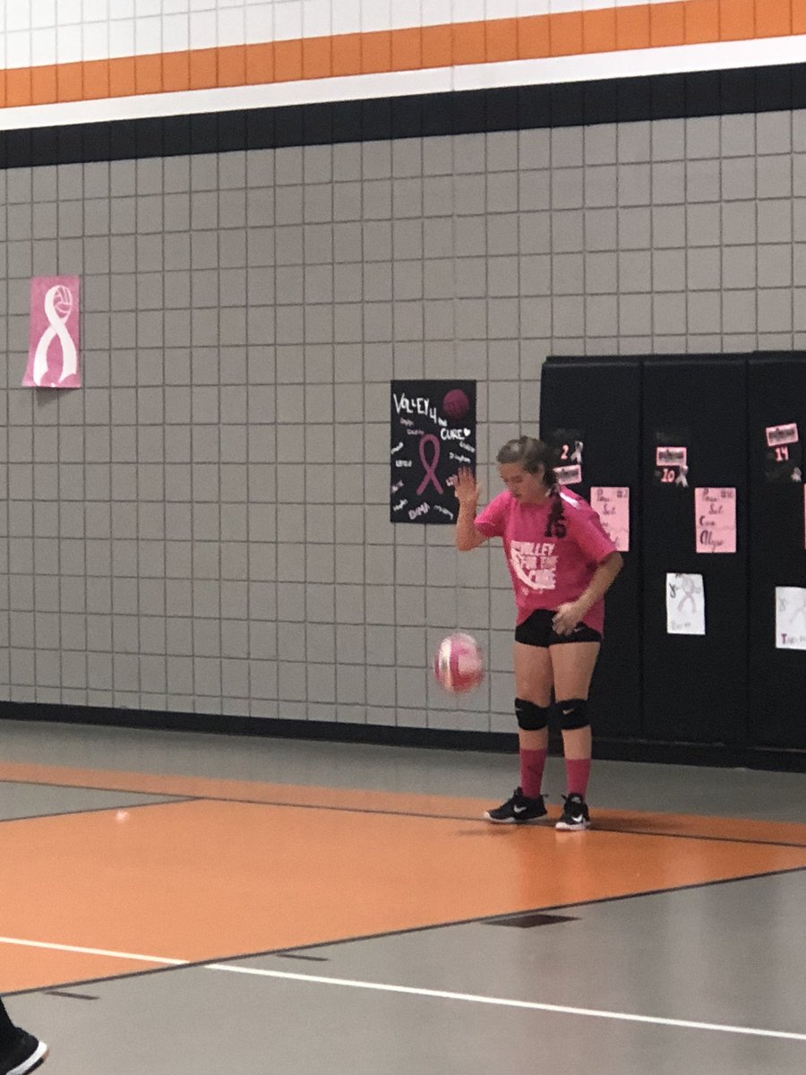ramunionmiddle's tweet photo. Volley for the cure https://t.co/ysh4EXsYRs
