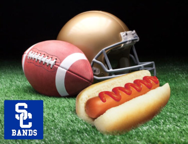 socallawaybands's tweet photo. Make sure you visit the Concession Stand at Friday Night’s game. The Band Boosters will receive 25% of the revenue raise. Come hungry and support the band! #GoSCBulldogs #SCBandBoosters https://t.co/HSHXLmZcT0