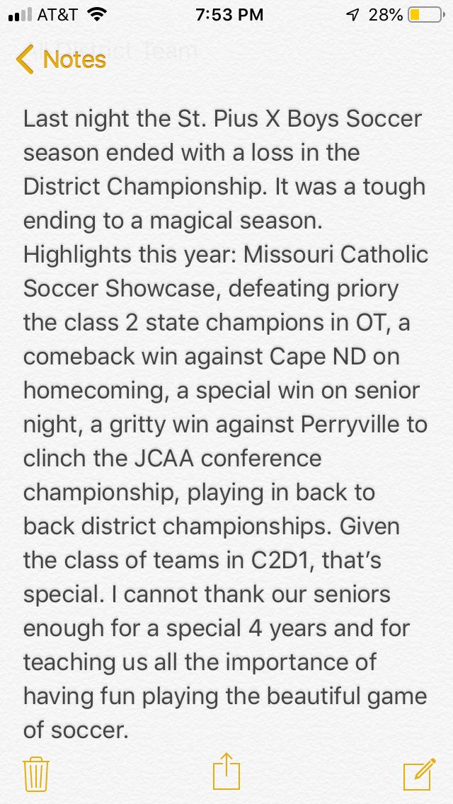 stplancersoccer's tweet image. Thoughts on the season...