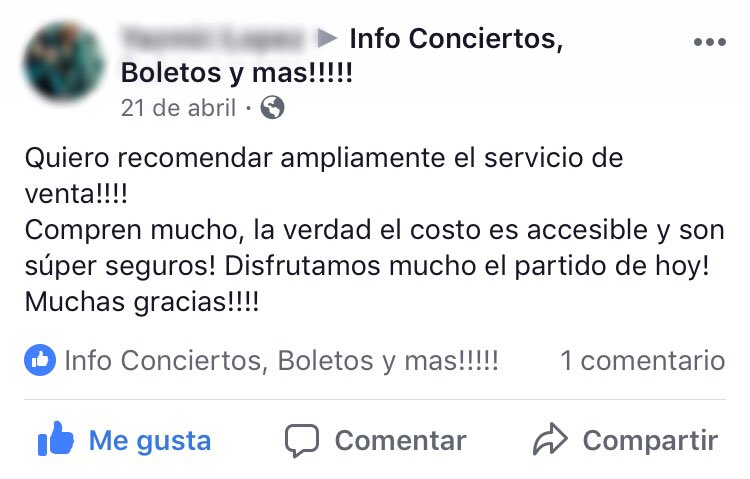 MeraMndezz's tweet photo. Gracias a las personas que han confiado en nosotros, para las personas que aun desconfían esta es una prueba de que somos una Página 💯% Segura y Confiable 🔒✅

Contamos con Boletos para los Próximos eventos: 

•Cruz Azul vs América ⚽️
•Roger Waters 🎸
•Luis Miguel 🎙

Y más. https://t.co/D74E5LG7ZE