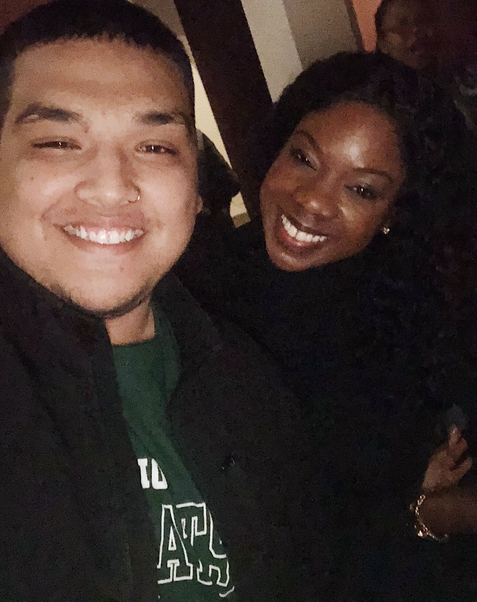 rxchrd's tweet image. Tonight I had the privilege of meeting activist/speaker and fellow Beyoncé fan, @bevtgooden. Thank you for reminding us all at OHIO to speak up and advocate for victims rights and creating such the empowering #WhyIStayed hashtag.