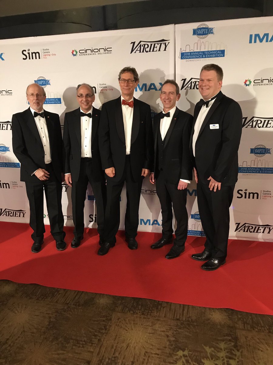 The gala at #smpte2018 ... Fellows from the uk  elevated this evening with Simon Gauntlett uk chair <a href="/smpteconnect/">SMPTE ®</a>  <a href="/smpteuk/">SMPTE UK Section</a>