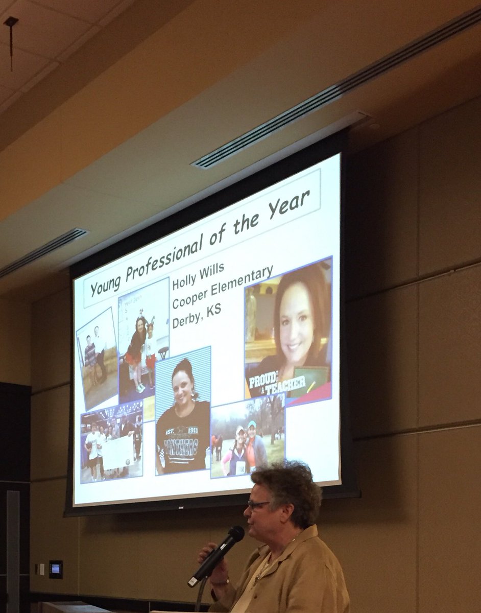 KAHPERD's tweet photo. Congrats to the 2018 Young Professional of the year! #kahperdESU2018 https://t.co/qlJNJ2mvOr