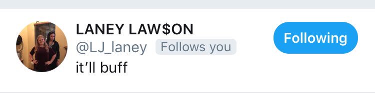 rrachelellis's tweet image. Her bio is how i know i have raised her right. #ItllBuff