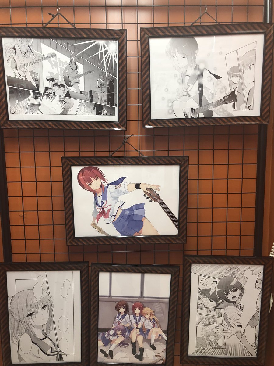 pandora0105's tweet image. Angel Beats！ミニミュージアム楽しかったです！

#ABLO 
#浅見百合子先生 
#AngelBeats！