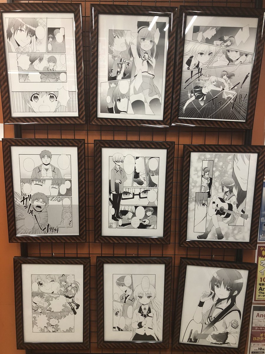 pandora0105's tweet image. Angel Beats！ミニミュージアム楽しかったです！

#ABLO 
#浅見百合子先生 
#AngelBeats！