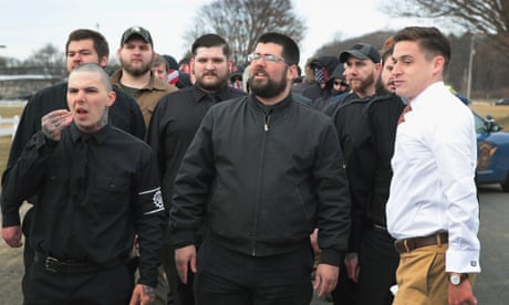 Syrians4Freedom's tweet photo. @LilYungHegelian @WASBAPPIN @RT_com The term #AltLeft is synonymous with #AltRight &amp; well epitomised by a leading figures, NeoNazi "traditionalist" Mathew Heimbach who can equally be seen sporting leftist favourite Hezbollah &amp; Russia flags (just like Corbyn &amp; Galloway) aswell as fascist imagery from Hitler or Dugin https://t.co/hbWyXhws9s
