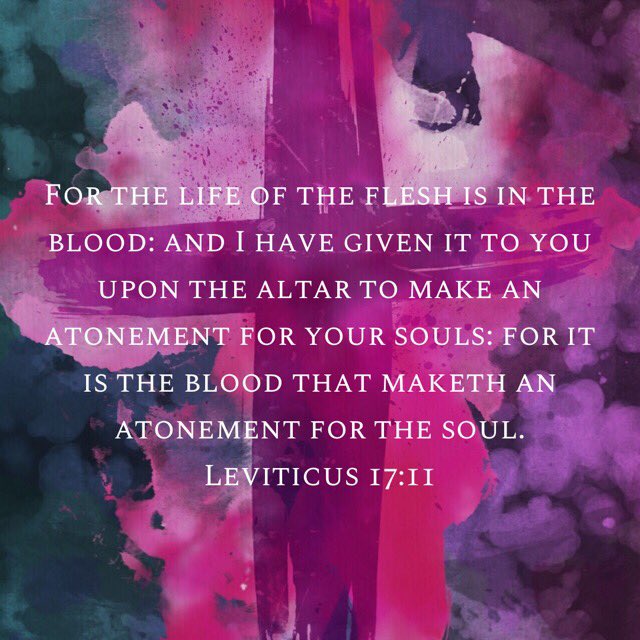 FromTruths's tweet image. Life comes from the blood of Christ!