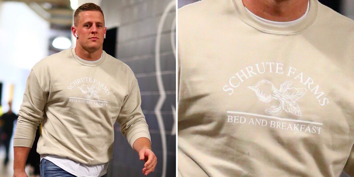 NFLonFOX's tweet image. Identity theft is not a joke, JJ!

(via @HoustonTexans)