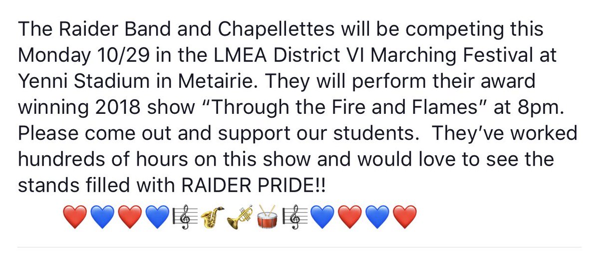 The Raider Band (@archsband) on Twitter photo 