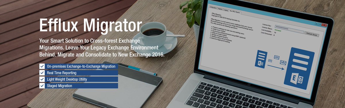 hostcontroller's tweet image. Hosting Controller Announces the Release of Efflux Migrator!
Your Smart Solution to Cross-forest Exchange Migrations!
hostingcontroller.com/Newsletters/Oc…
#ExchangeMigration #MigrationTool #EmailMigration