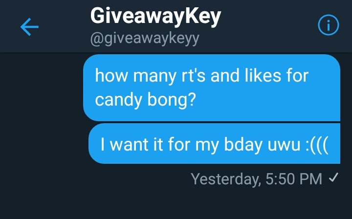 chaengdeul's tweet photo. HII!! CAN U PLEASE RT AND LIKE THIS. I REALLY WANT TO HAVE A CANDY BONG BEFORE MY BIRTHDAAY!! THANK YOUUU 😭❤ IT WOULD BE A BIG HELP ❤
@giveawaykeyy #RTXRT https://t.co/c0ikWFuzl8