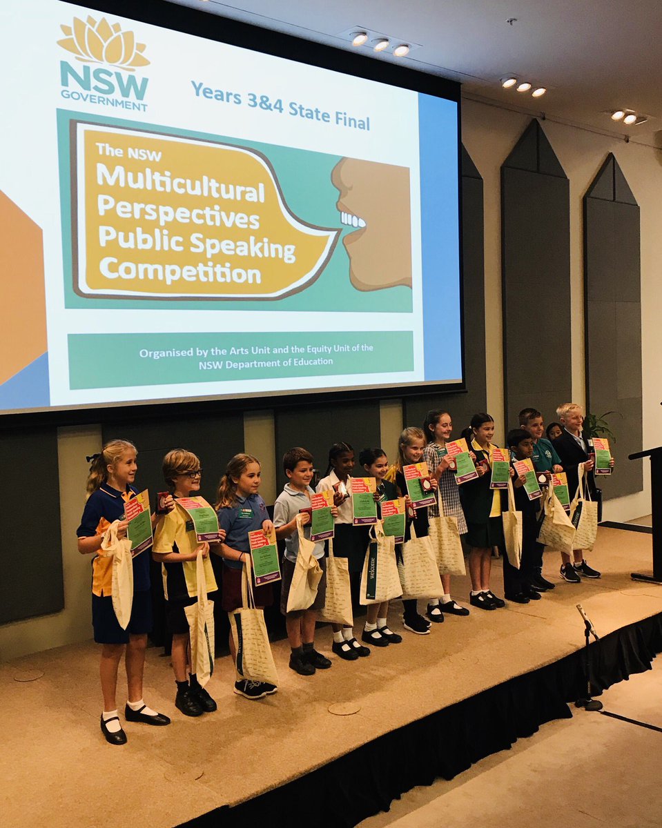 State final of the Multicultural Perspectives Public Speaking Competition for Years 3 and 4. High quality, thought provoking speeches by young students from around NSW.