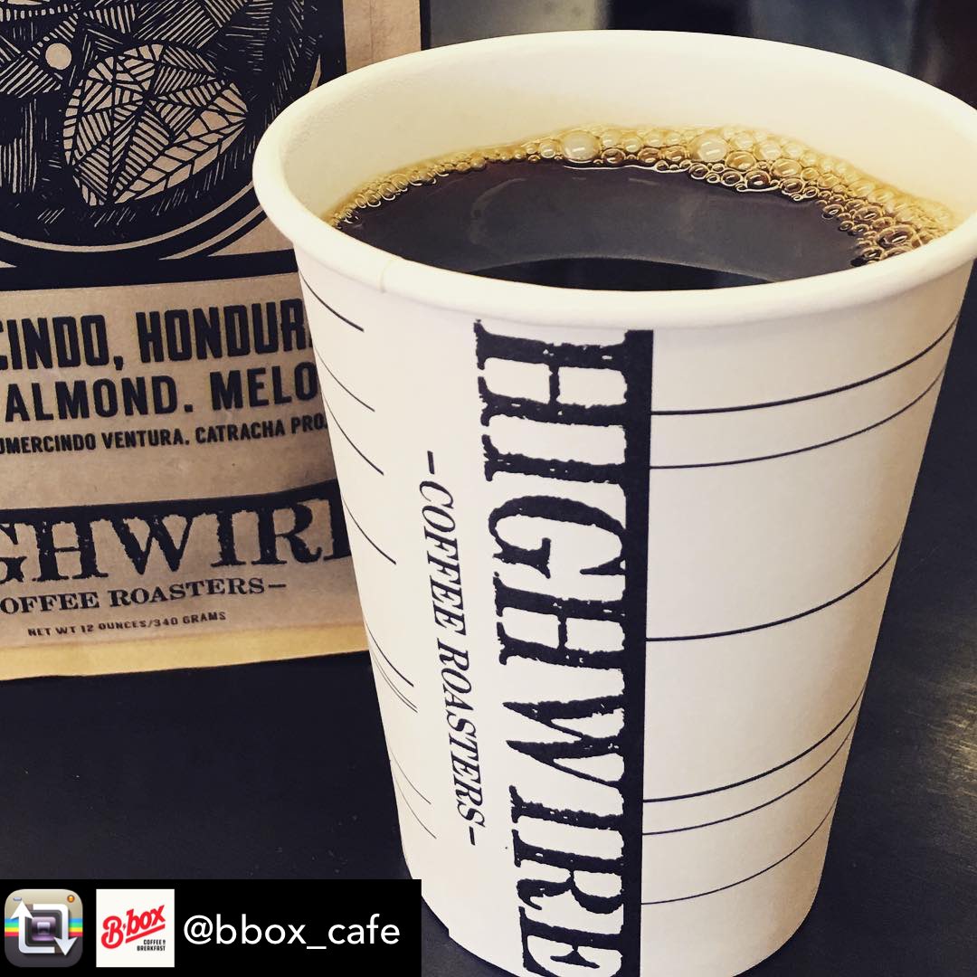 HighwireCoffee's tweet photo. Repost from @bbox_cafe using @RepostRegramApp - No cream? No sugar? Coffee so good, we even love it by itself. Quality taste coming soon to @bbox_cafe, courtesy of @highwirecoffee. #bboxrising #introducingbbox https://t.co/HJseXtmfLc