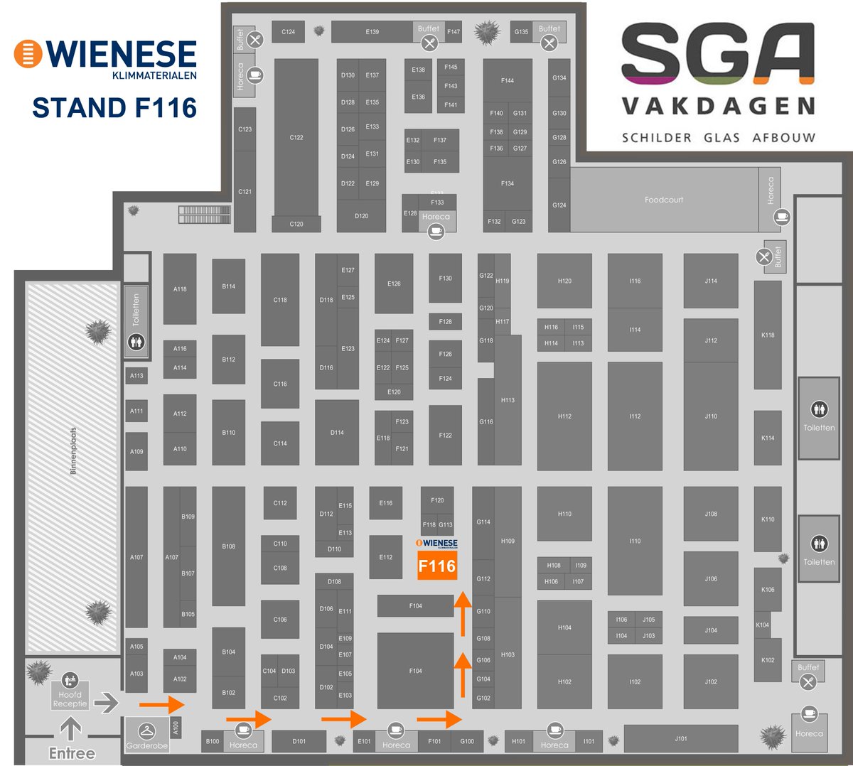 Volgende week staat Wienese op de #SGA Vakdagen in Gorinchem. U bent van harte welkom! Wij staan op stand F116. 
Gratis Tickets: lnkd.in/d8De94a

#nieuweinnovaties #draagbaarklimmateriaal