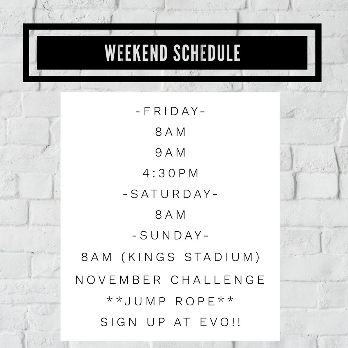 alishabatac's tweet photo. Looking for a class this weekend ?!? Evolution has one for ya !! https://t.co/IbSt4SWfvZ