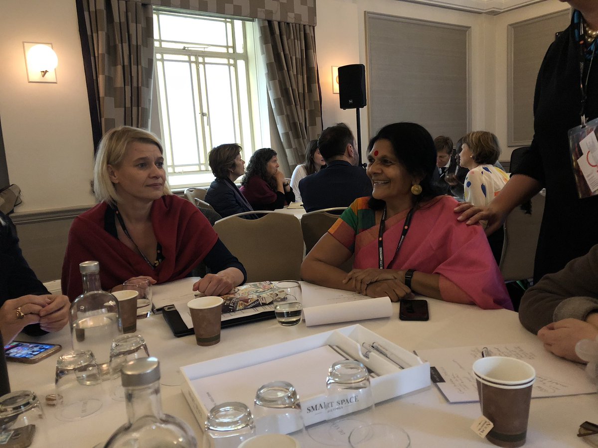 CherieBlairFndn's tweet image. What are the top 10 challenges on financial inclusion for women? #GenderSmart Investing Summit session w/ @chetnavsinha discussing data, mindset, confidence, education, unpaid care work, gender norms... What have we missed?