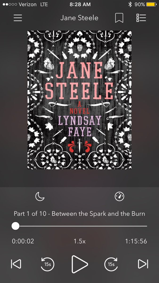 theladygreer's tweet photo. Something to look forward to for #fridaylistens! #janesteele @LyndsayFaye #fridayreads https://t.co/rkKWZ7krj9