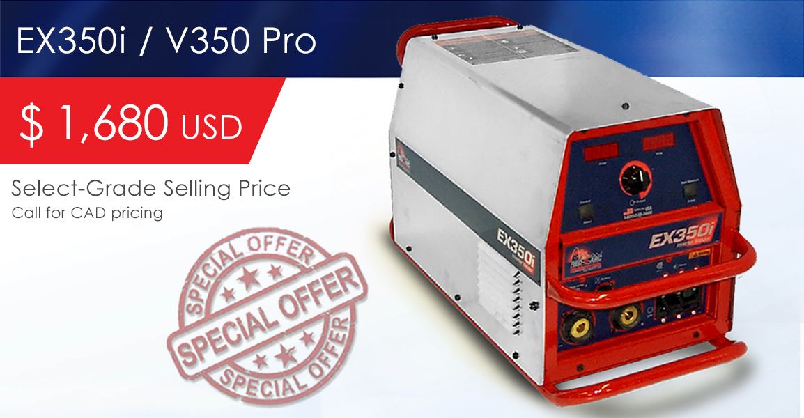 RedDArc's tweet image. USED Welder - EX350i / V350 Pro ....... $1,680 
See all offers in your location &amp;gt; buff.ly/2R0M4pk   
#MIG #pulseMIG #pulseTIG #TIG #arcwelding