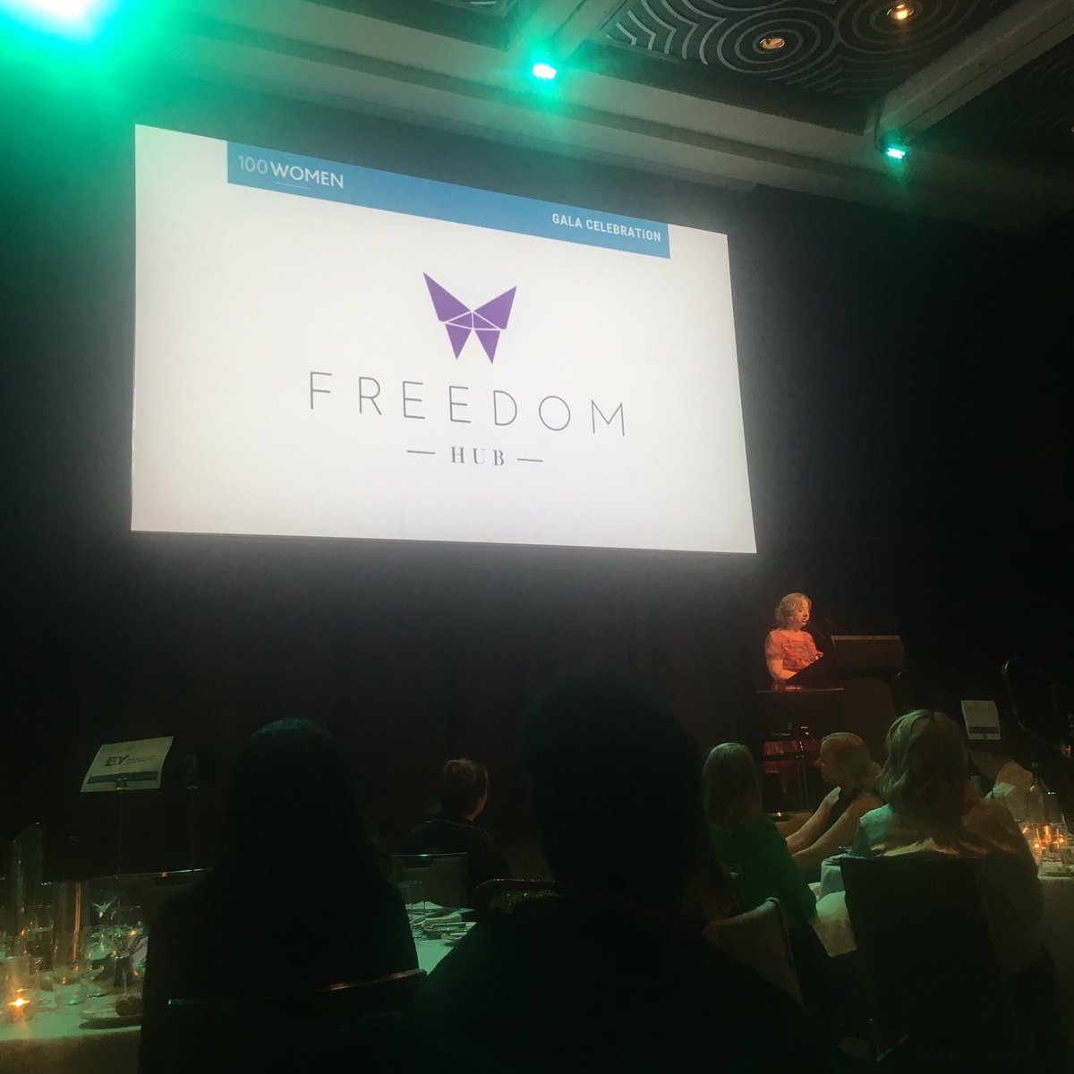 The Freedom Hub announced as our first grant recipient for 2018! #100women