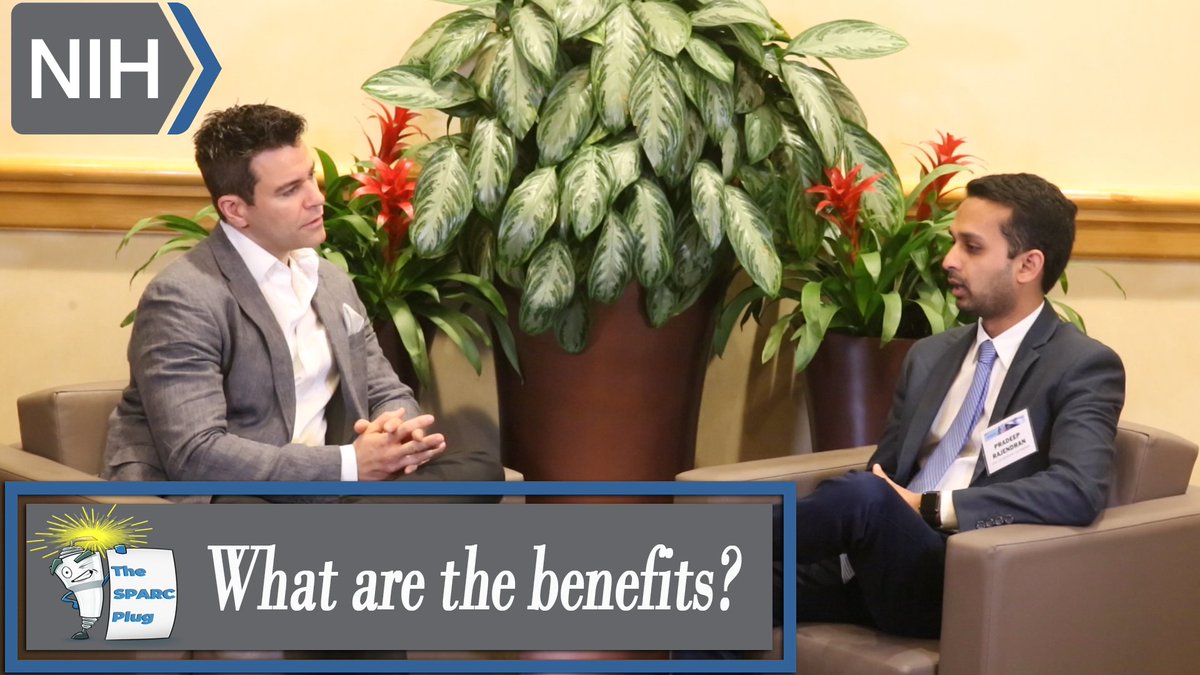 What are the benefits of the NIH SPARC program?