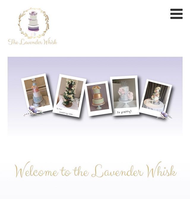Sorry you haven’t heard from us in a while, we’ve been non-stop with websites and print! We’re incredibly lucky to have been able to work with the lovely Rebecca of <a href="/lavender_whisk/">The Lavender Whisk</a> on her newly revamped website. We love the new website &amp; her cakes are beyond amazing! #websit…