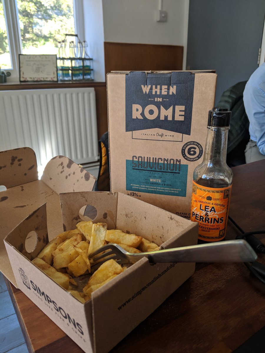 Friday tweet...I mean treat! <a href="/LeaandPerrins/">Lea & Perrins</a> essential (plus the @wheninromewine) of course...