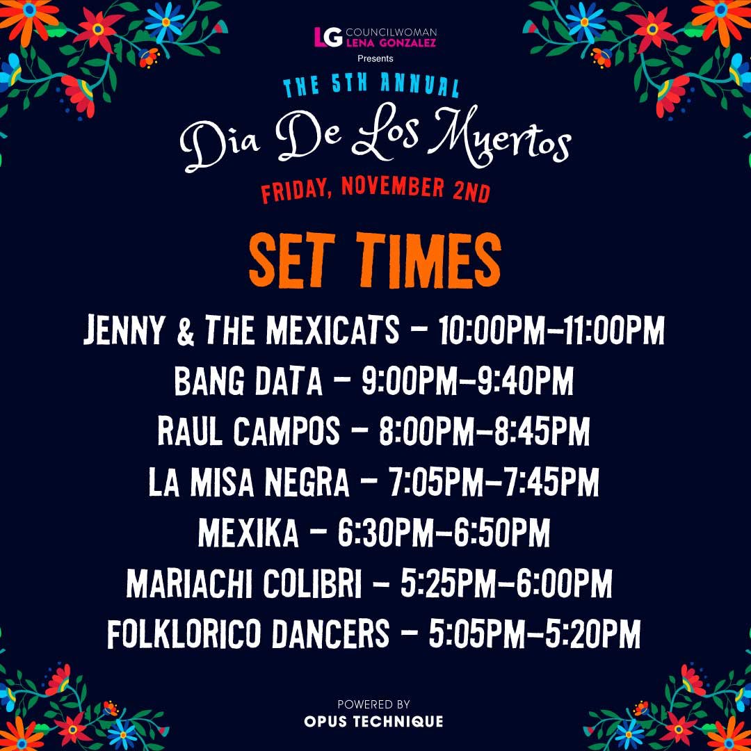 ddlm_lb's tweet photo. Friday, November 2nd, 5pm  #Music #Art #Culture #Community #Love #LongBeach #DDLM2018 https://t.co/RCNt8fU0Ho