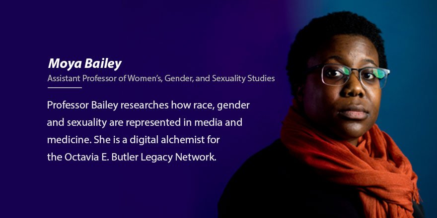 ResearchAtNU's tweet image. Happy #FollowFriday! Meet @moyazb, a scholar of race, feminist and disability studies. She focuses on marginalized groups' use of digital media to promote #socialjustice and currently curates #transformDH. @NUCSSH @TransformDH