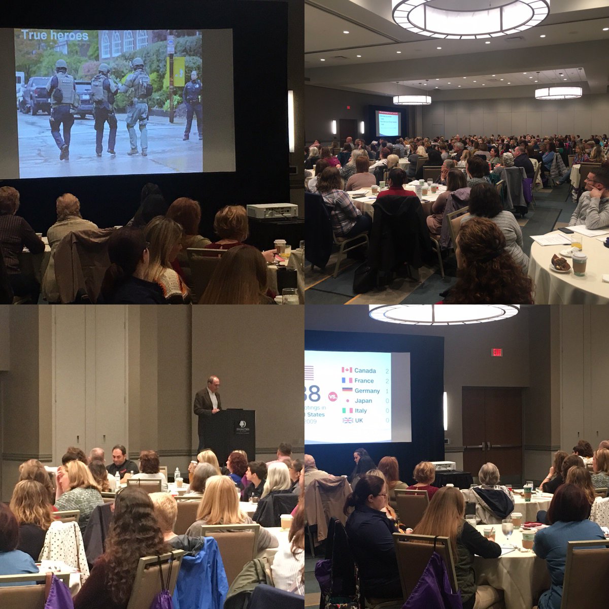 Andrew Peitzman, MD speaking at the UPMC Trauma Nursing Symposium. Very moving presentation considering the recent tragedy in the Squirrel Hill community of Pittsburgh.