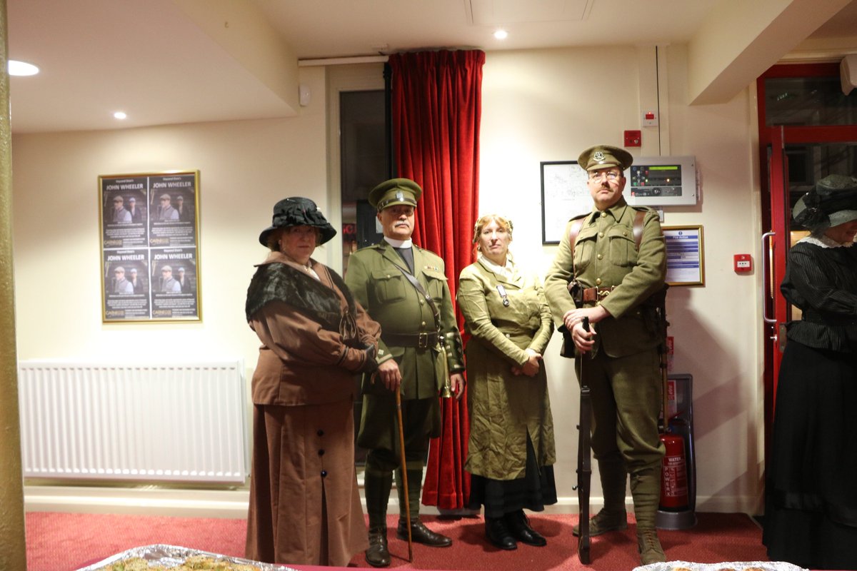 Last night the <a href="/allerdale100/">Allerdale100</a> commemorative WW1 display we commissioned was officially opened at the  @CarnegieTheatre by Mayor of Allerdale Cllr John Crouch and Council CEO Ian Frost. Thanks to everyone involved in the project. ow.ly/6HNT50jz90g