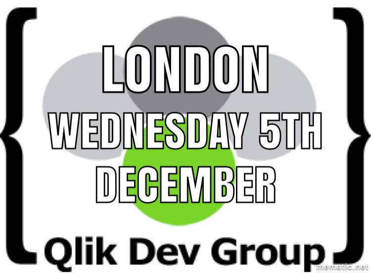 qlikdevgroup's tweet photo. 📣📣📣 #qlikdevgroup #london we are back! Next event is 5th Dec! Register here https://t.co/aZequTq5X9 (it’s totally free!). #qlik core and so much more ! 🍕🍻🥤limited spaces so hurry. Sponsors @WebsyIO @CalibrateSays @myclimber @Qlik_UK and swag from @qlikbranch https://t.co/ZFPmpsJbZV