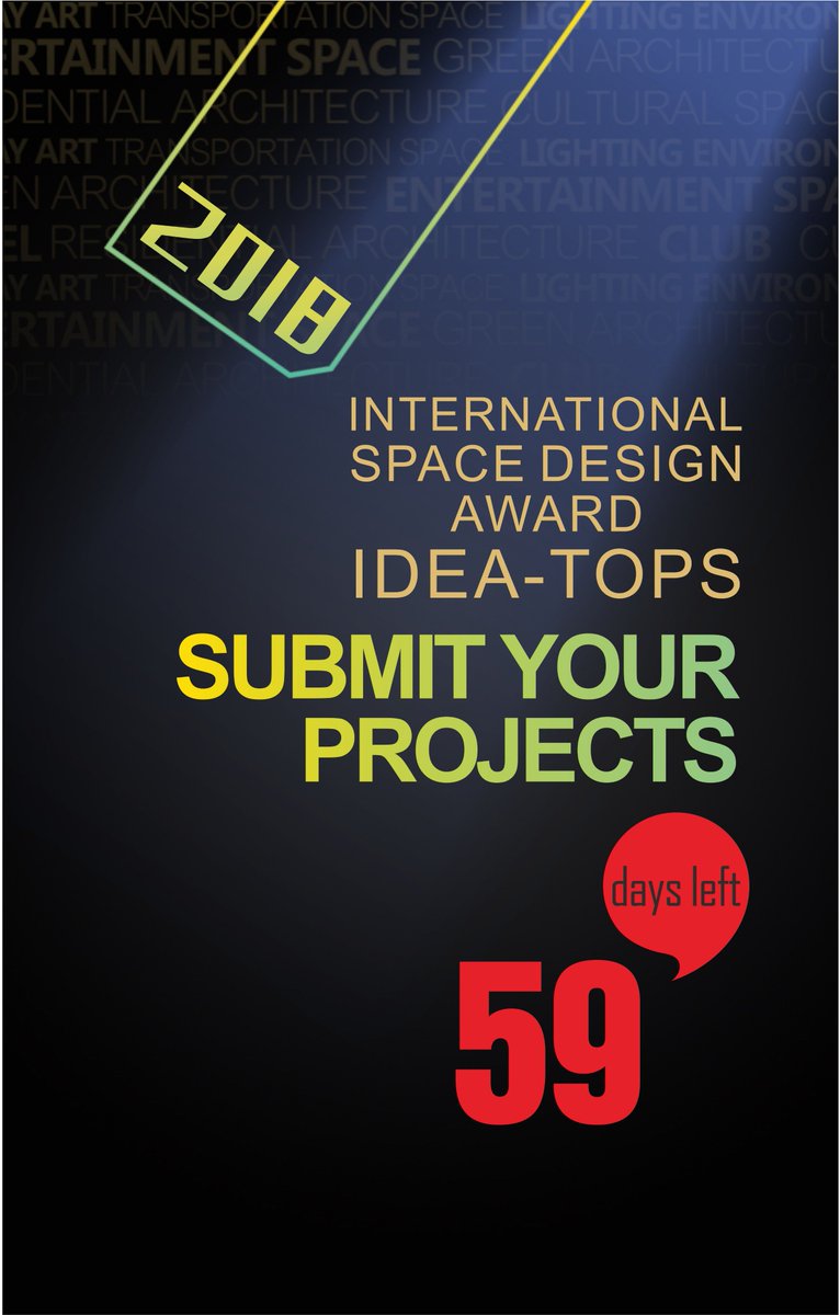 With the principles of being professional, rigorous, impartial and fair, Idea-Tops attracted architects and interior designers from 35 countries and regions. Don't lose your chance-submit your project!🏆🏆🏆