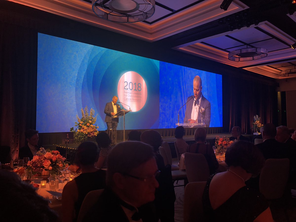 CG_MazJo's tweet photo. So honored to be in attendance at the Premier’s Awards for Outstanding Cancer Research.. stayed tuned for the announcement of Cancer Researcher of The Year! #cancernsw #cancerNSWawards #cancerresearch https://t.co/J8n9kpgwn6