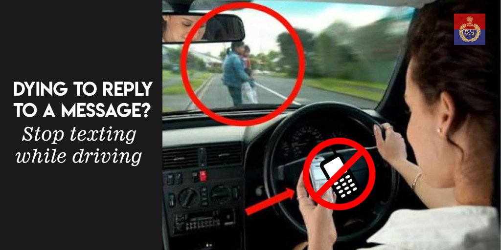 RT <a href="/ips_shrikant/">Shrikant Jadhav</a>: Multi-Tasking is Good 
But Not While You Drive!
#SafetyFirst #RoadSafety #Haryanapolice #Cmo #Haryana #RewariPolice