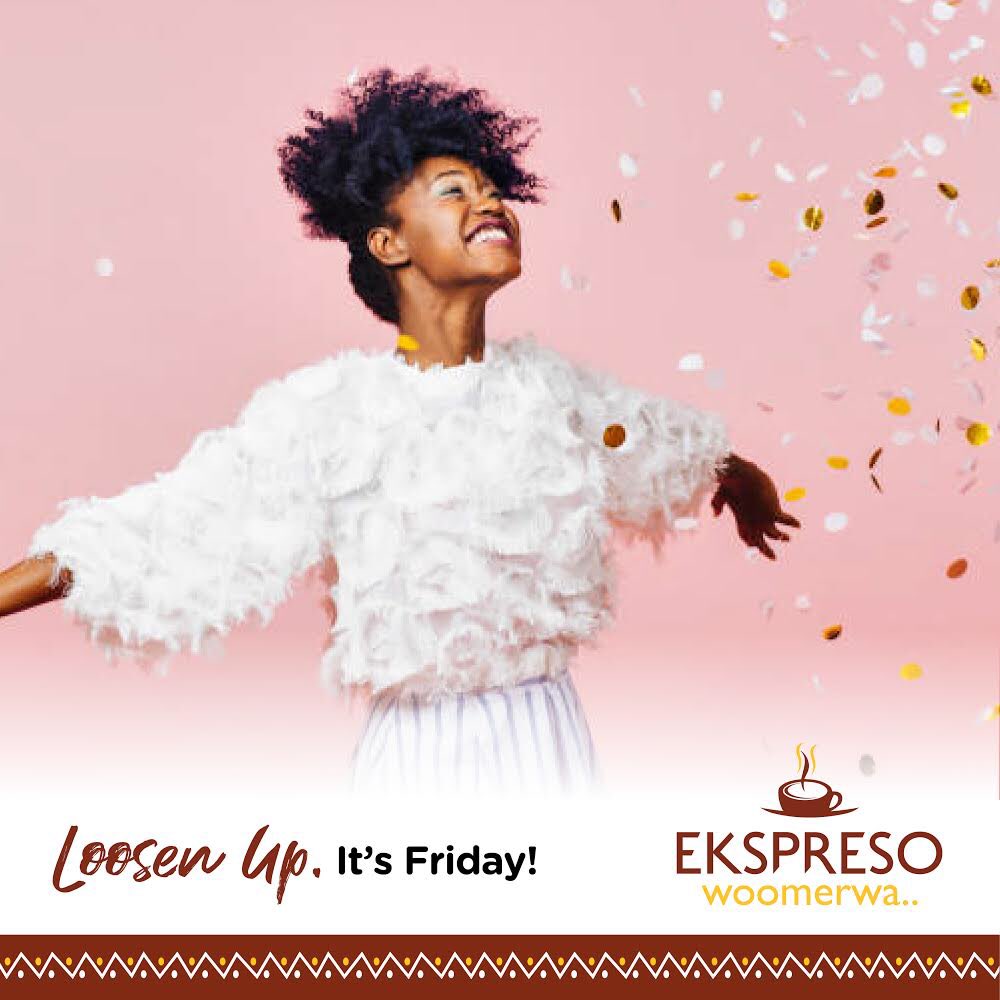 Ekspreso_'s tweet photo. It’s Friday 😃 
#TGIF #Friyay #Ekspreso #Woomerwa #WeekendIsHere https://t.co/NmTfH8As5A