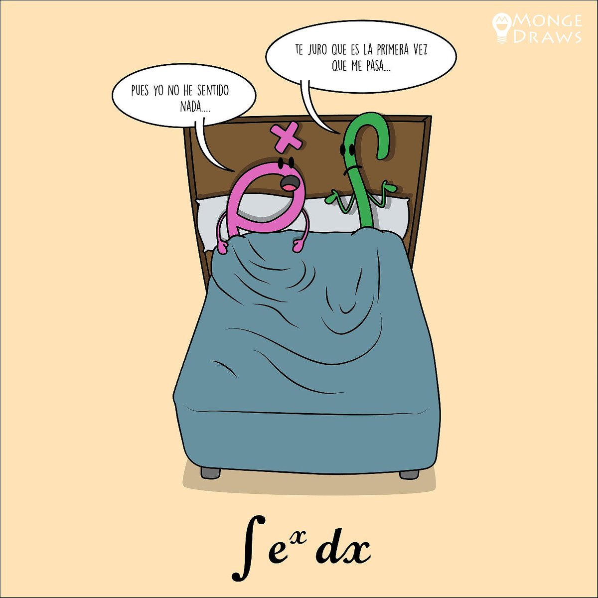 MongeDraws's tweet photo. Una para los amantes de las #matematicas. Integral de e^x.
Gracias a @SantiGarciaCC por su asesoramiento.

#maths #mates #integral #numeroe https://t.co/if6rj4okzT